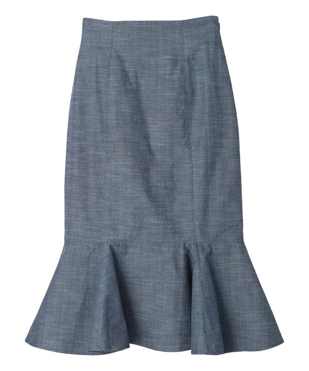 earth music&ecology 切り替えマーメイドスカート Dark Blue