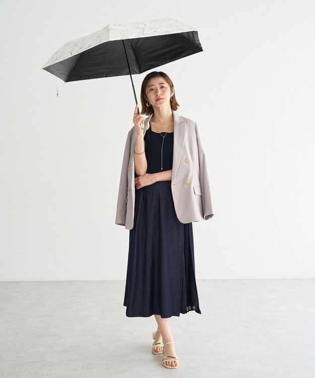 YECCA VECCA 【Wpc.】遮光フラワードローイングmini Off White