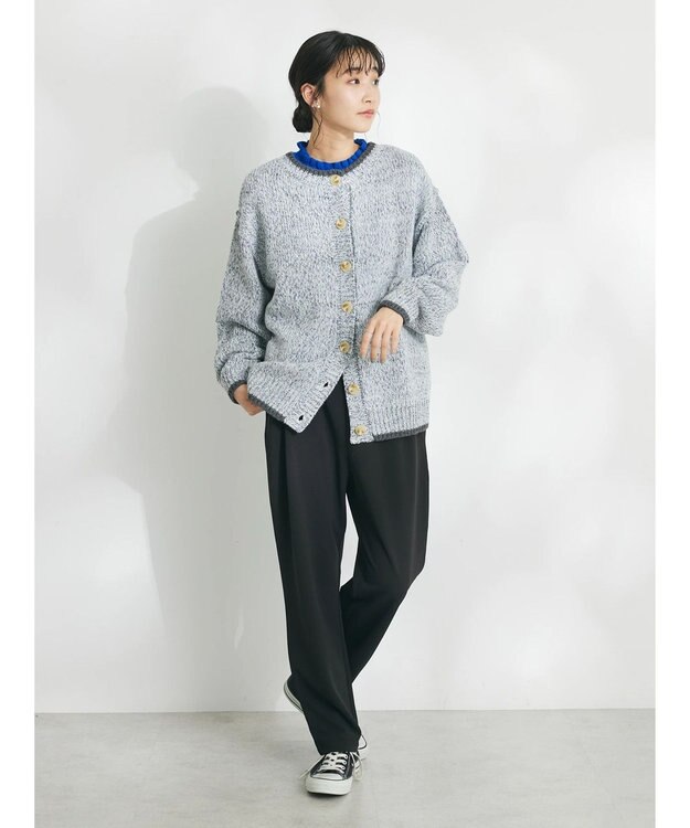 CRAFT STANDARD BOUTIQUE ストレッチカラーイージーパンツ Black