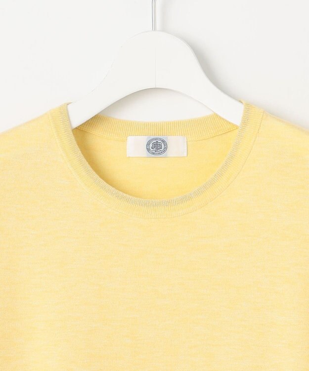 J.PRESS LADIES 【WEB限定カラーあり・洗える】Vis/Peスパーク ラメ ニット イエロー系