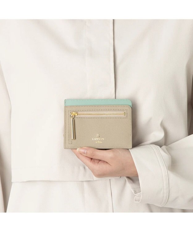 LANVIN en Bleu リュクサンブールカラー フラグメントケース グレージュ