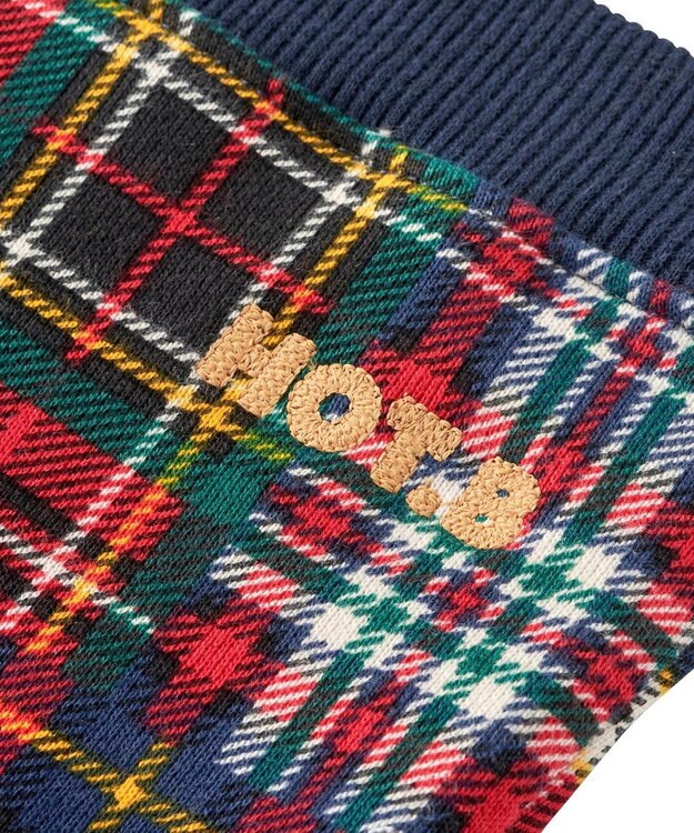 MIKI HOUSE HOT BISCUITS 【80-120cm】 チェック柄パンツ 赤