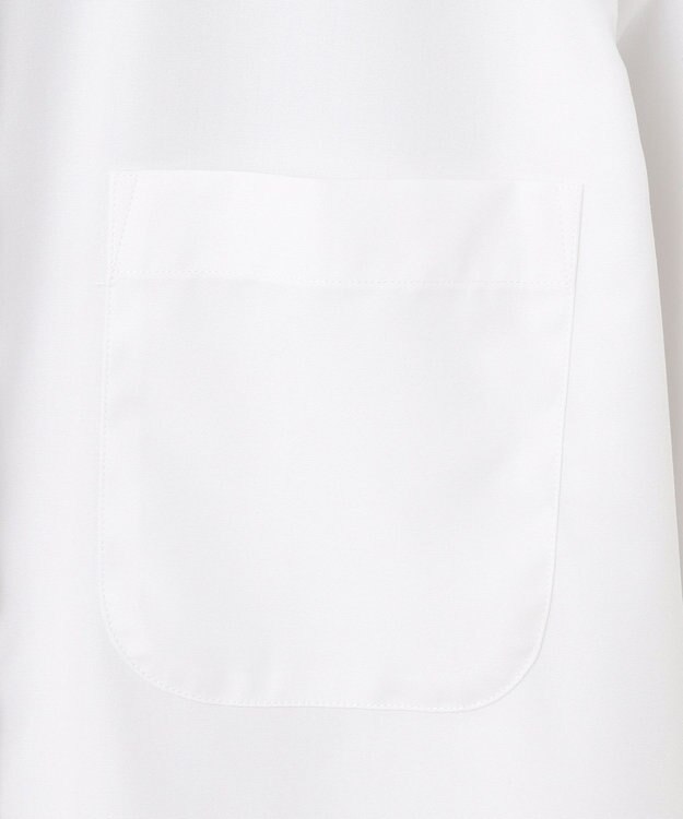 GOTAIRIKU 【形態安定】PREMIUMPLEATS_スナップダウン 通年ドレスシャツ ホワイト系