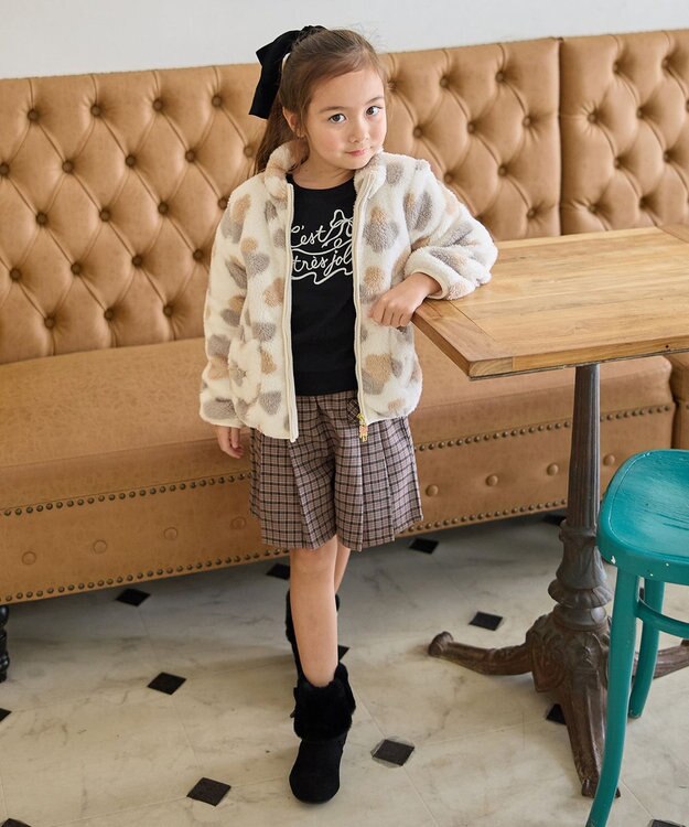 ANY KIDS 【ドッキング可能】ネコボアブルゾン ミケネコ