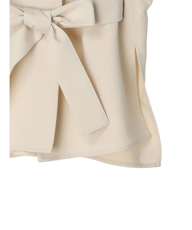 Green Parks Ｂ．ウエストベルトベスト Ecru