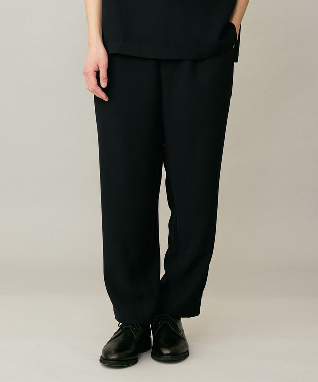 UNFILO MENS ダブルクロス イージーパンツ ネイビー