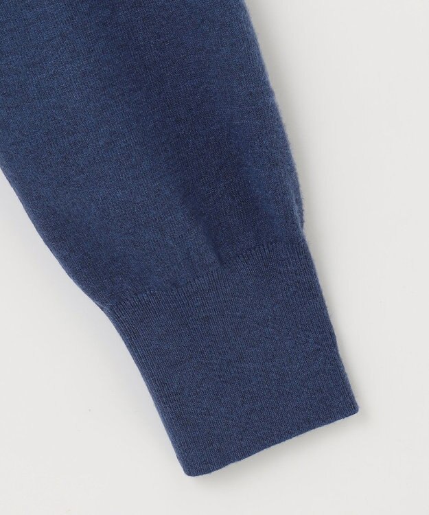 JOSEPH ABBOUD 【チクチクしないタートルネック/イージーケア/3シーズン対応】 コンフォート タートルネック セーター ブルー系