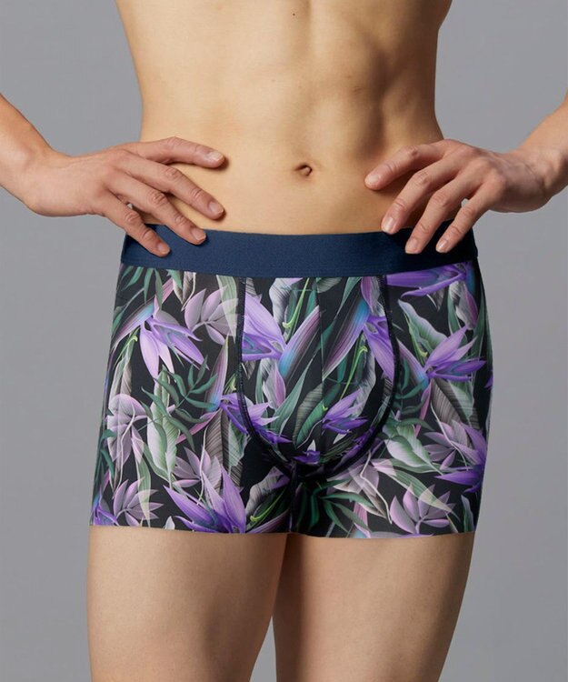 WACOAL MEN WACOAL MEN ボクサーパンツ 【気持ちいいパンツ】 動いてもズレにくい フロントの安定性・快適性 前閉じ 下着 メンズ WT3439 /ワコールメン バイオレット