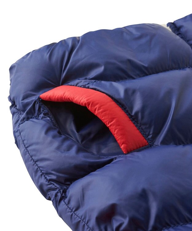 MIKI HOUSE HOT BISCUITS 【80-120cm】 シンクラウド 中綿ジャンパー 紺