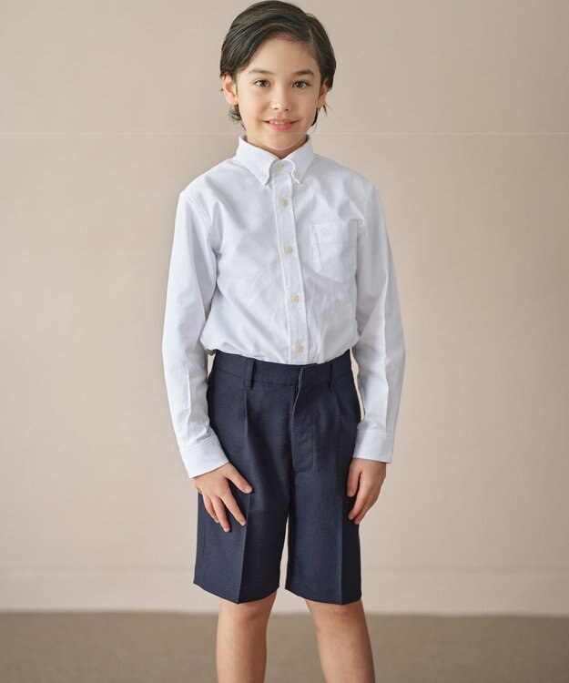 J.PRESS KIDS 【110-130cm】ドレスオックス シャツ ホワイト系