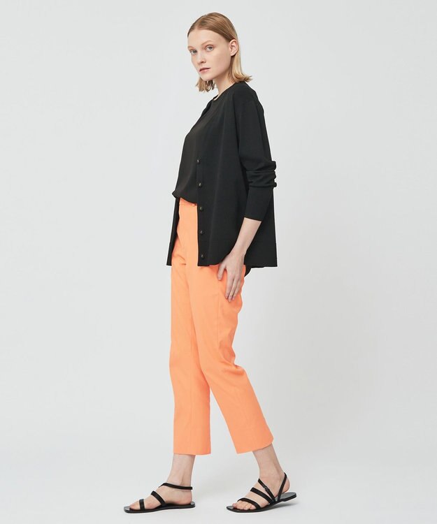 BEIGE， HOLLY / Vネックカーディガン Black