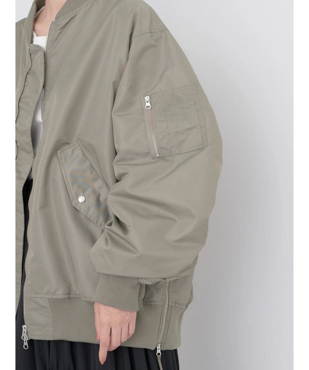 earth music&ecology ＢＩＧ　ＭＡー１ Khaki