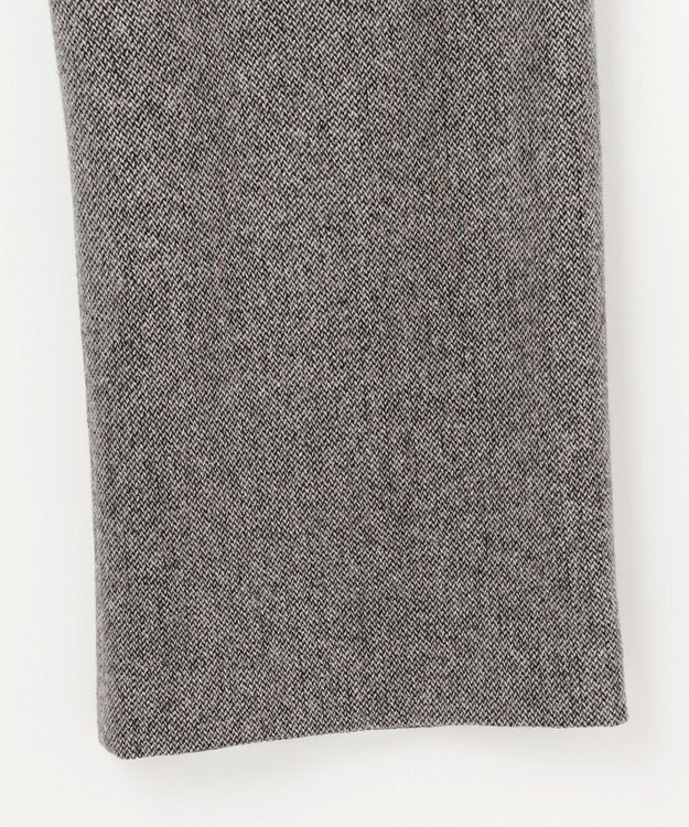 組曲 S ネコアシツィード ワイドパンツ グレー系