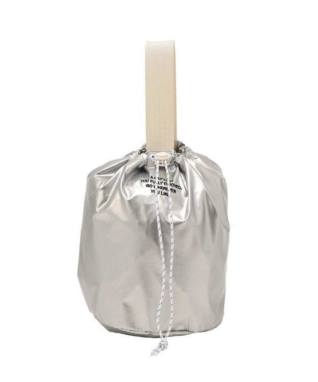 CRAFT STANDARD BOUTIQUE パレットドローストリングバッグ Silver