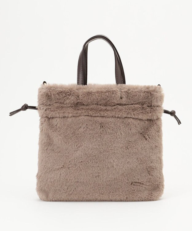 ANY ドロストファーショルダーバッグ モカ