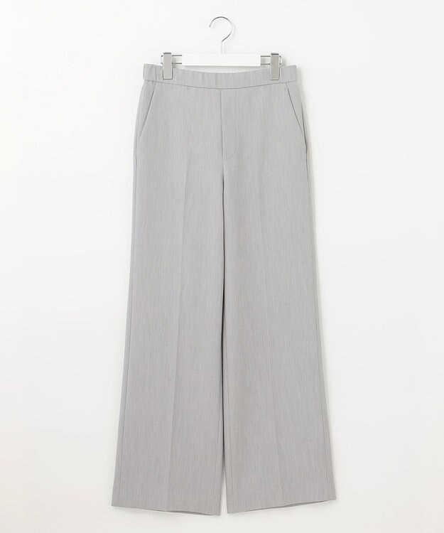 UNFILO L イージーパンツ ストレート ライトグレー系