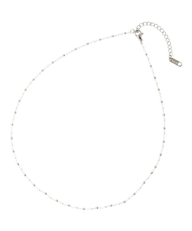 Green Parks ・ＨＡＬＦ　ＴＩＭＥ　サージカルレイヤードネックレス Silver