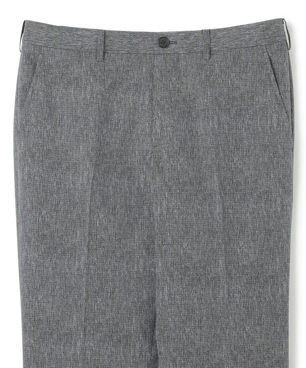 JOSEPH HOMME 新柄【洗える/ストレッチ/シワになりにくい/セットアップ対応可】クールドッツストレッチ テーパードパンツ / CITY ライトグレー系