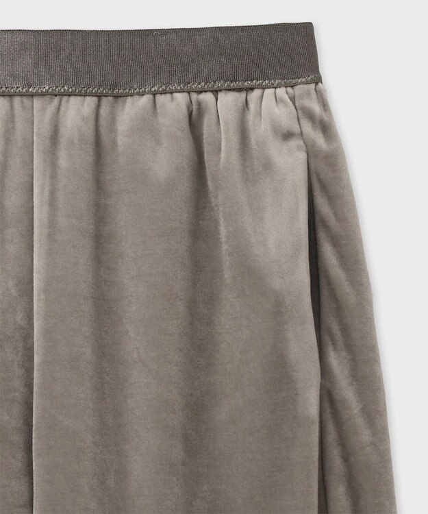 Paul Smith マットベロア ワイドパンツ グレイッシュベージュ