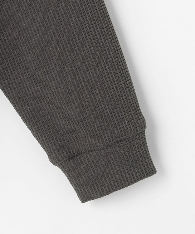 PW CIRCULUS 今が旬トップス！【ドライな肌触り / UV遮蔽率98.9% UVカット / ストレッチ】【WOMEN】ワッフルハーフジップ  ゴルフウェア レディース グレー系