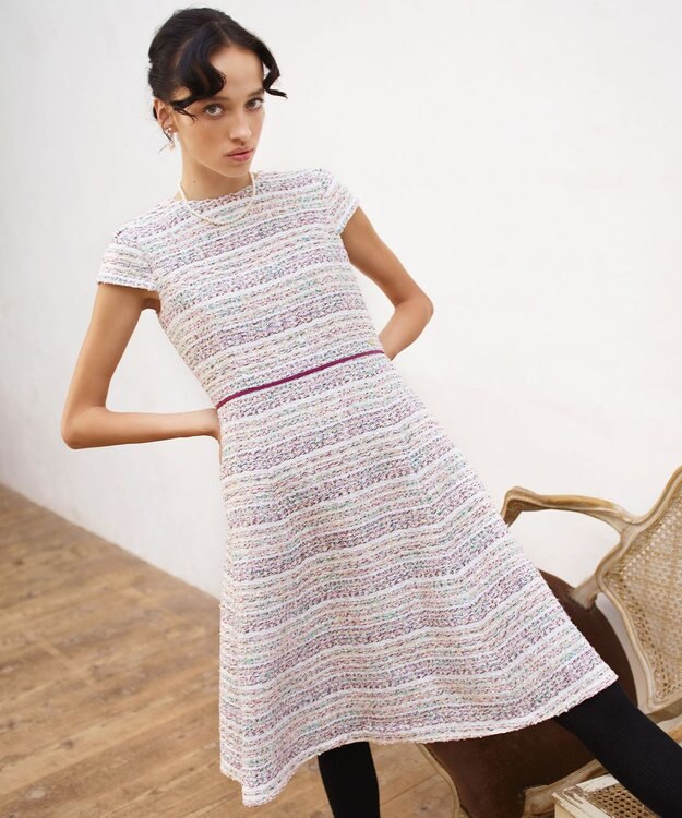 TOCCA ESPOIR ドレス ライラック系