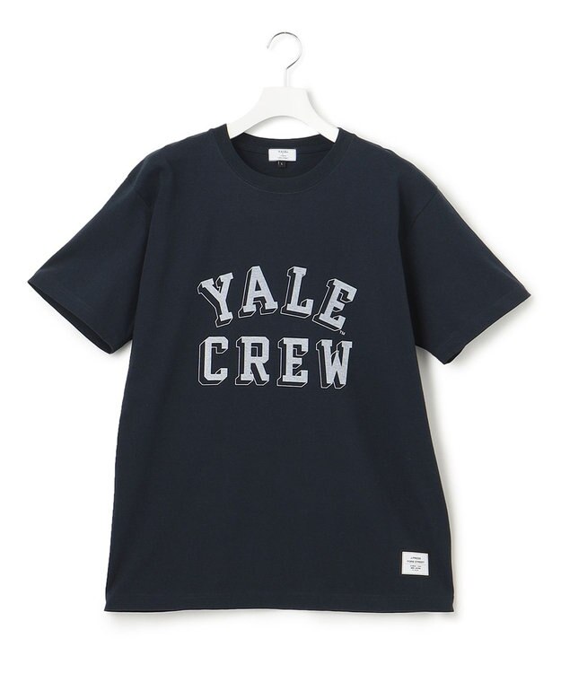 J.PRESS YORK STREET 【UNISEX】YALE × J.PRESS YORK STREET コラボTシャツ ネイビー系