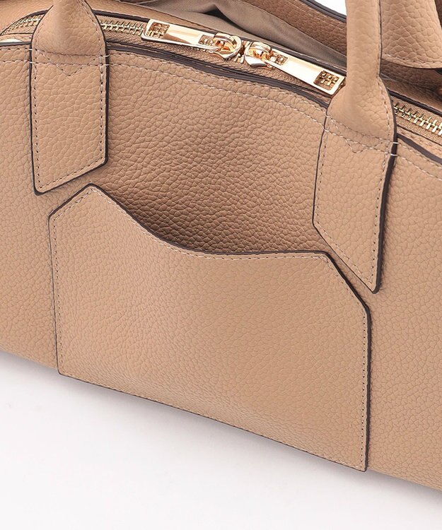 LA BAGAGERIE 【maison vert】 【軽量】リボンワイド２WAYショルダー ベージュ