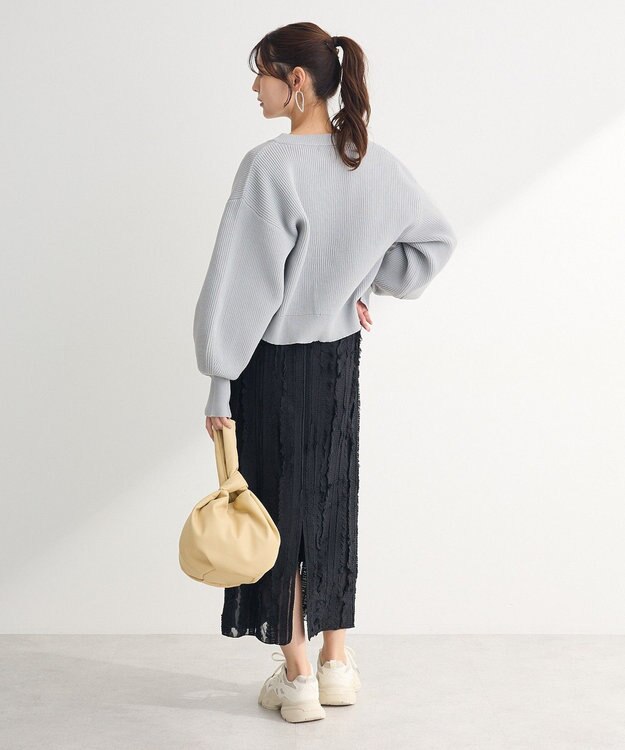 Green Parks ・ＡＮＤＳＥＡＲＣＨ　ニットカーディガン Gray