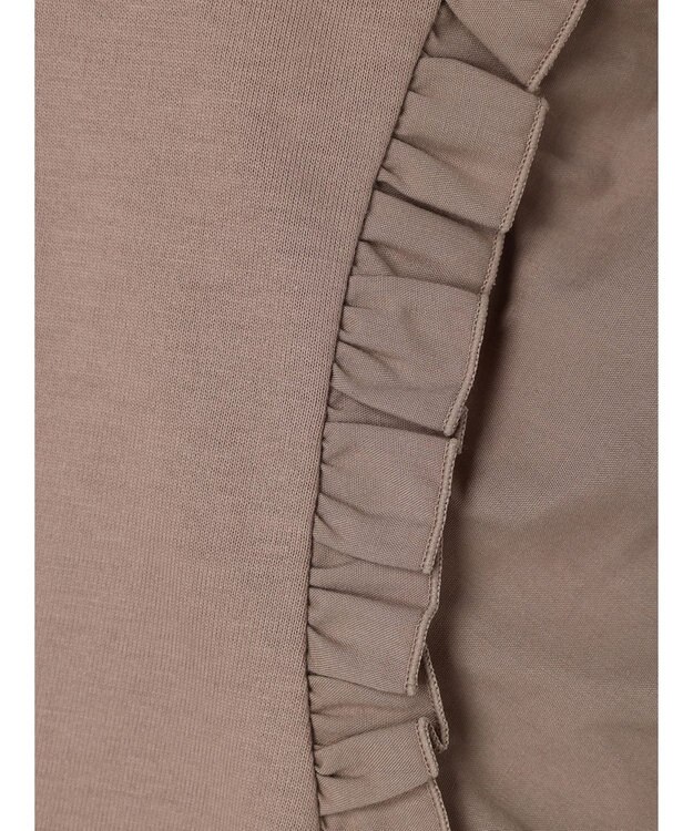 Green Parks ・ＥＬＥＮＣＡＲＥ　ＤＵＥ　ラッフルパフＴＥＥ Gray Beige