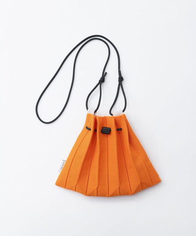 TRICOTE プリーツミニショルダーバッグ 65ORANGE