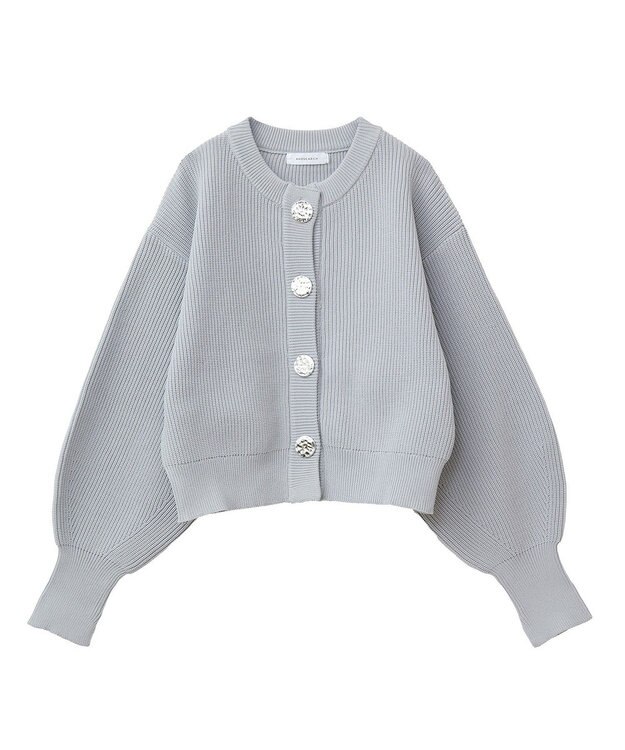 Green Parks ・ＡＮＤＳＥＡＲＣＨ　ニットカーディガン Gray