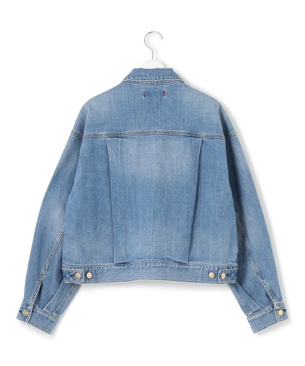 23区 L 【Oggi3月号掲載/RED CARD TOKYO×23区】ショート丈 デニム ジャケット ライトブルー系