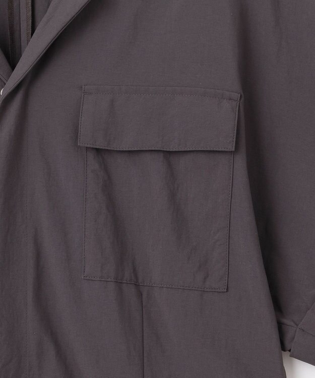 NAVE 【ReNAVE・洗える/撥水加工/接触冷感/UVケア/】ナイロンタスラン オールインワン グレー系