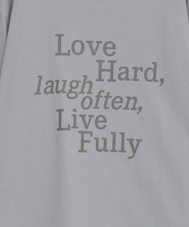 Green Parks ・ＥＬＥＮＣＡＲＥ　ＤＵＥ　ロゴｐｔ　６分袖ＴＥＥ Blue