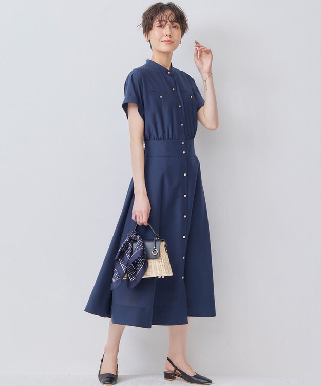 組曲 シアーボイル ワンピース ネイビー系