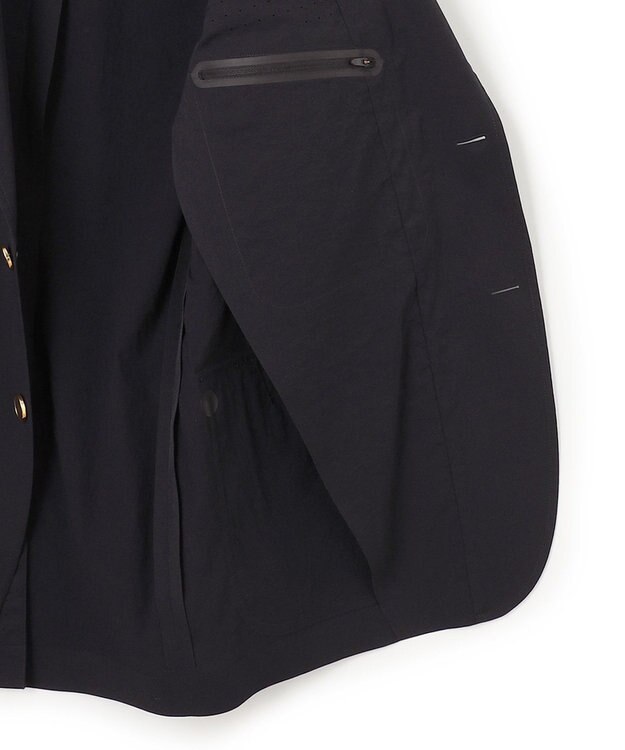 J.PRESS MEN 【MECHANICAL】【ウォッシャブル可】ナイロンハイパワーストレッチ ブレザー /金釦 ネイビー系9