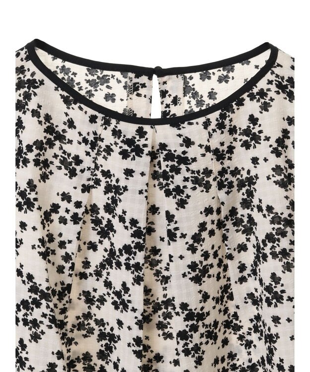 Green Parks アソートバタフライスリーブブラウス Flower