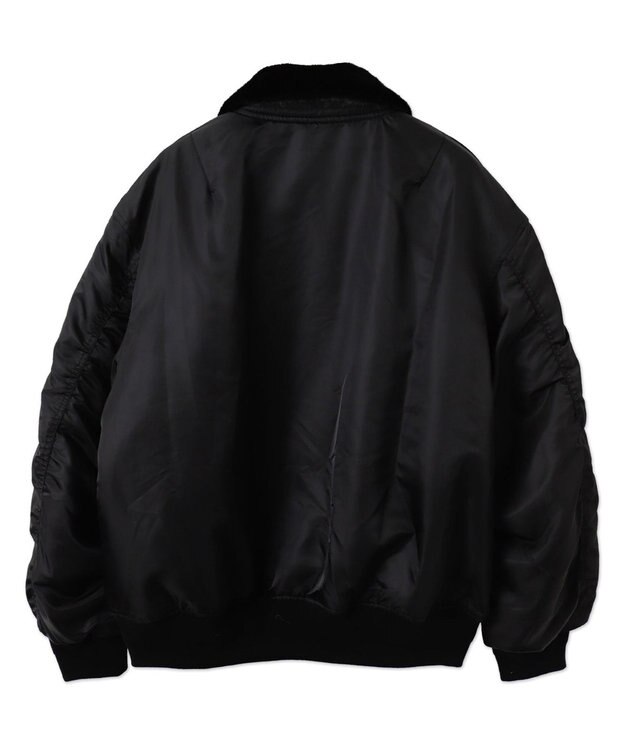 WEGO 【ユニセックス着用ITEM】フライトジャケット ブラック