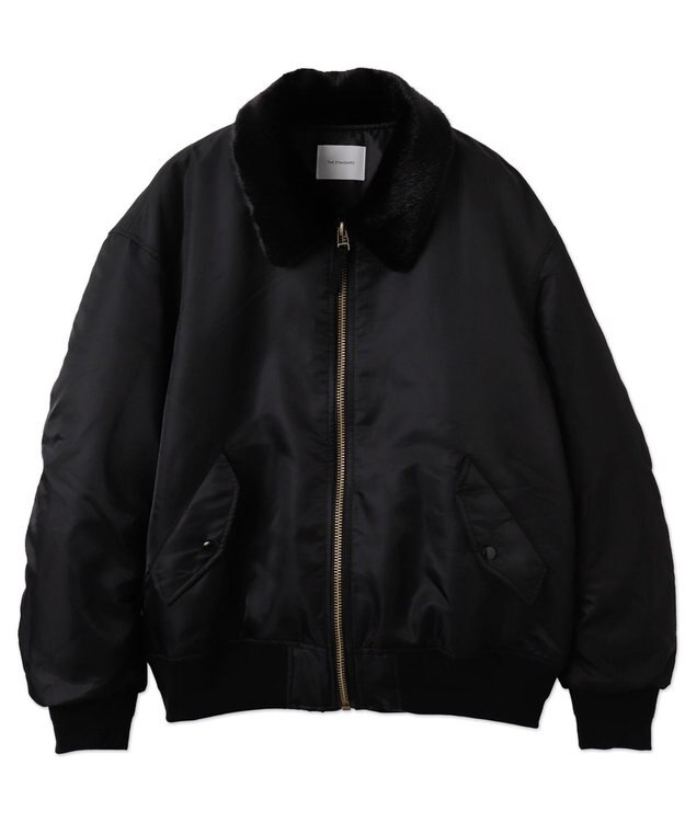 WEGO 【ユニセックス着用ITEM】フライトジャケット ブラック