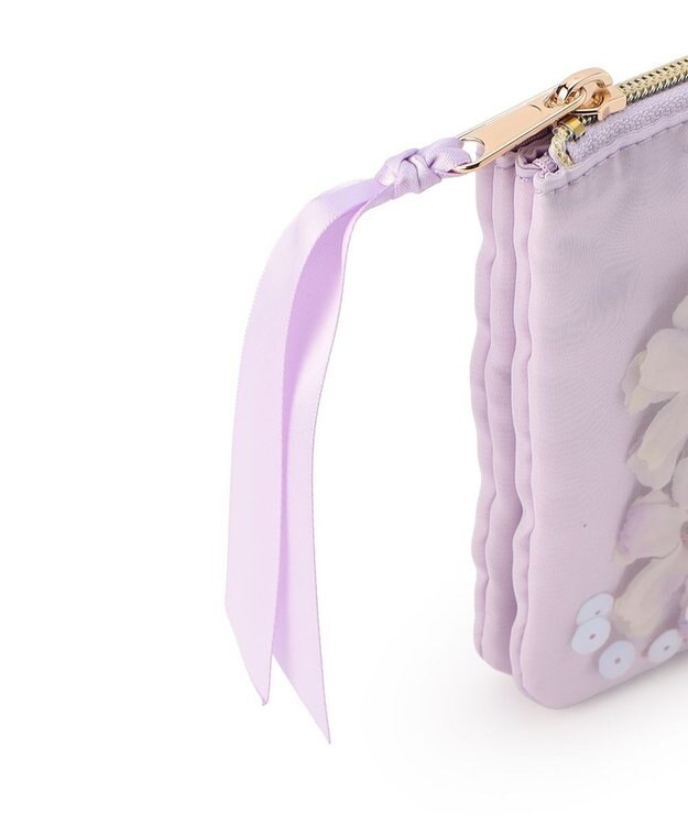 Chacott フラワーリボンポーチ アイリス