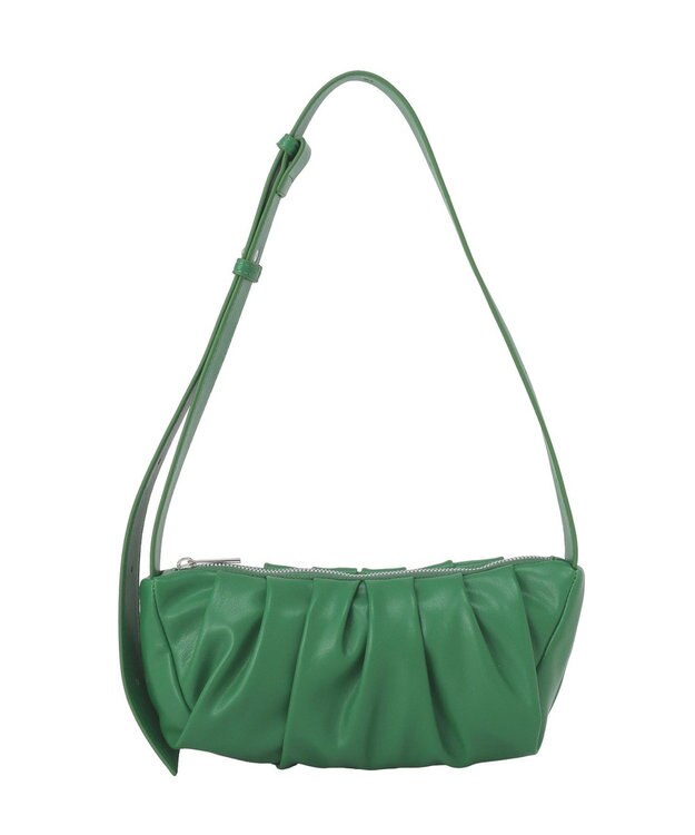 Green Parks ギャザーミニバッグ Green