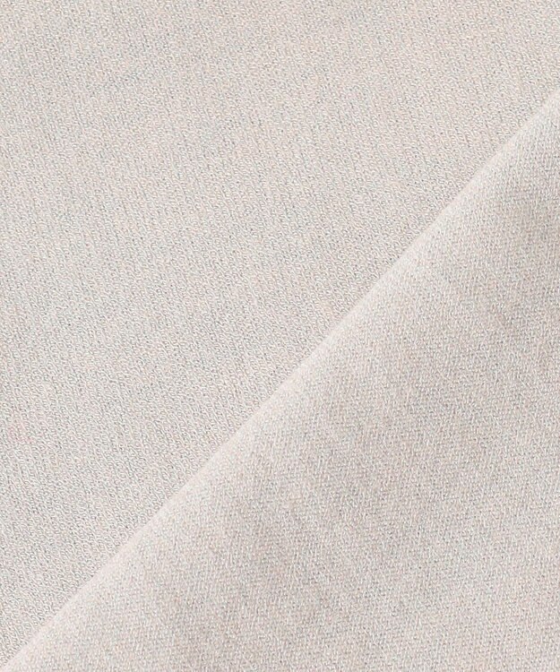 J.PRESS LADIES S 【洗える・ニットセット】TRIM TWIN ニット ライトグレー×ネイビー系