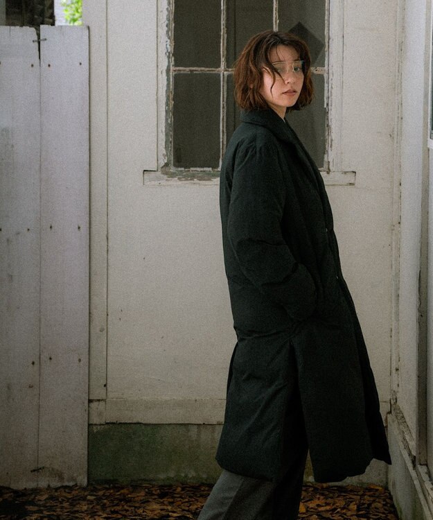 KWD 【日本製/高品質ダウン】KWD DOWN COAT ダウンコート ブラック