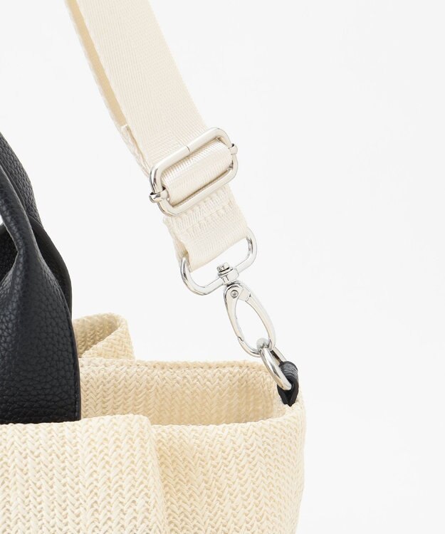 Y'SACCS ナチュラルサマートート　Mサイズ アイボリー