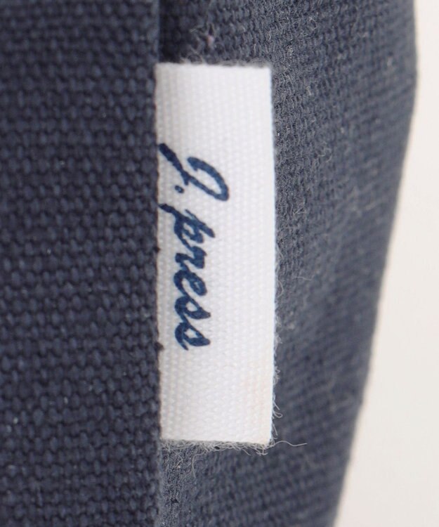 J.PRESS LADIES 【WEB限定カラーあり・セットアイテム・撥水加工・A4サイズ収納可】ポーチ付き PRINTED トート バッグ ネイビー系