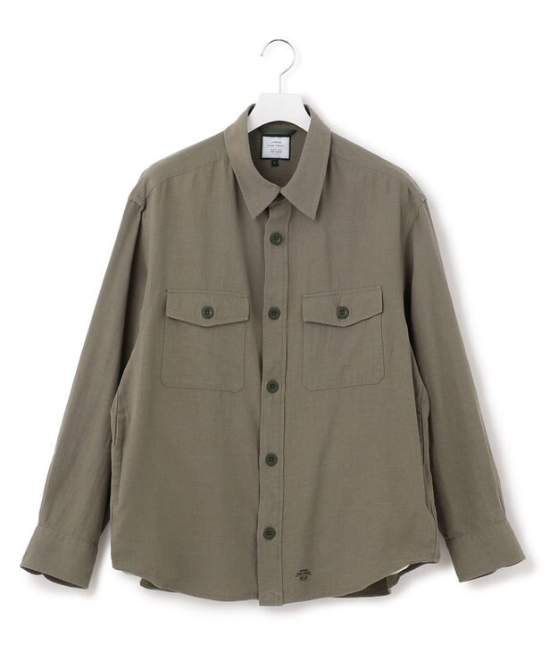 J.PRESS YORK STREET 【UNISEX】リネンCPOジャケット カーキ系