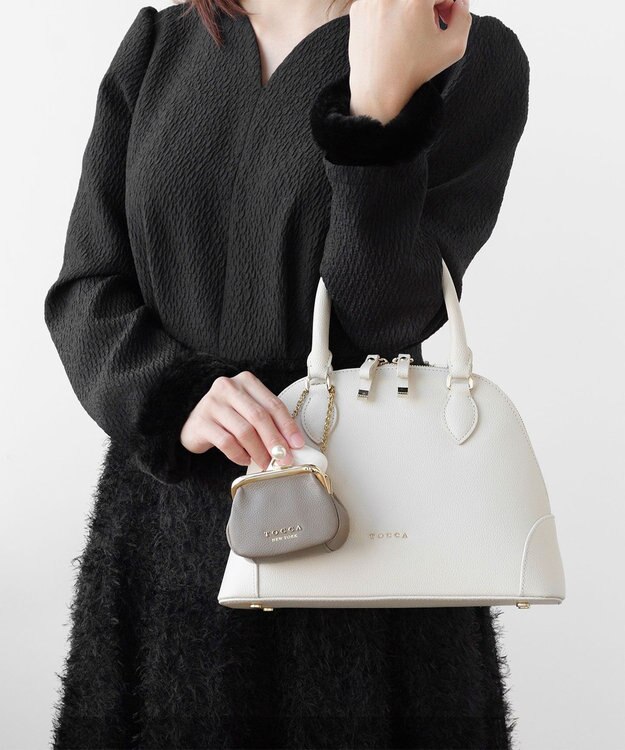 TOCCA POINT OF PEARL EARHOLDER 小物入れ グレー系