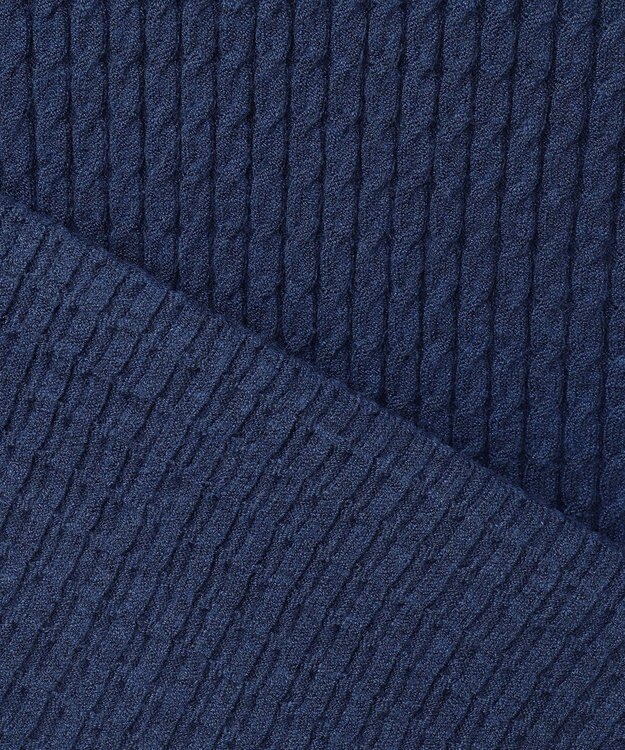 JOSEPH ABBOUD 【チクチクしないタートルネック/イージーケア/3シーズン対応】 コンフォート タートルネック セーター ブルー系