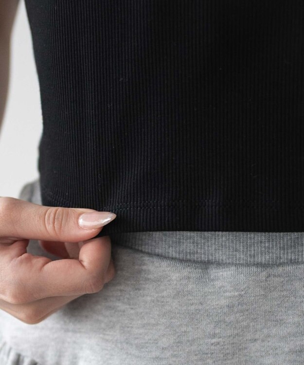 WEGO ロゴレースちびT ブラック