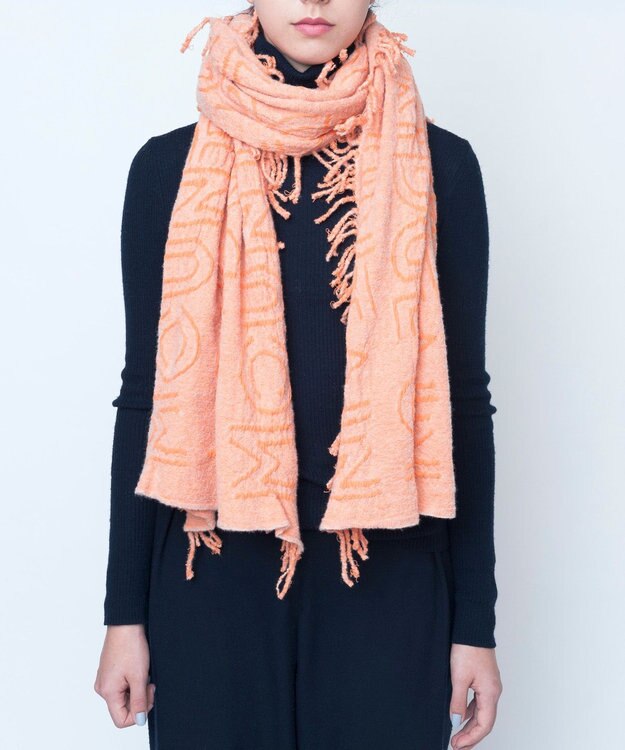 TRICOTE MOUNTAIN OF A RIDGE MUFFLER 82PINKBEIGE